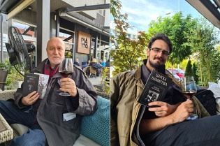 ДВЕ НОВЕ И ЈЕДНА ДАВНА КЊИГА : Сусрет Растка Лончара и Ненада Грујичића